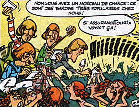Les Beatles par Uderzo